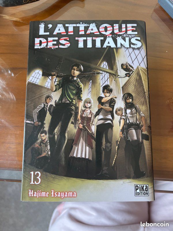 Manga attaque des titans (snk) (image 4)
