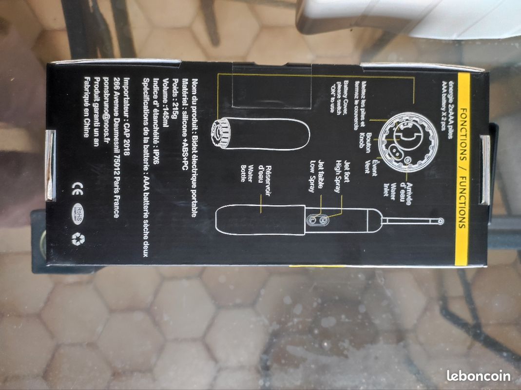 Bidet électrique portable (image 5)