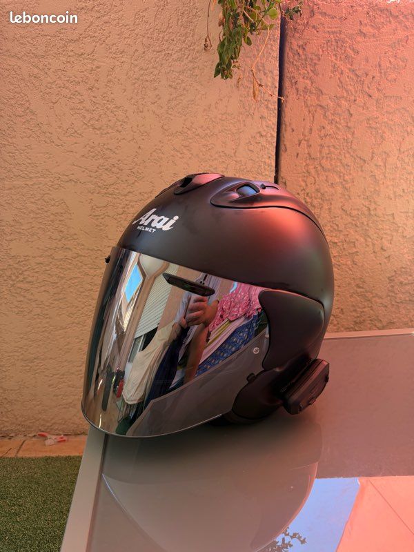Casque Arai SZ-R VAS EVO NOIR MAT L (image 1)