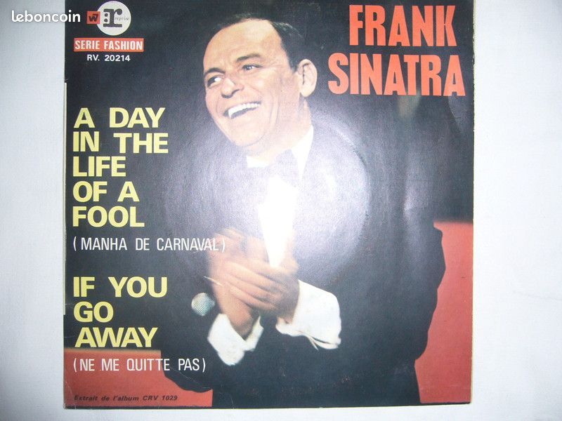 Franck Sinatra "A day in the life of a fool" 45T (image 1)