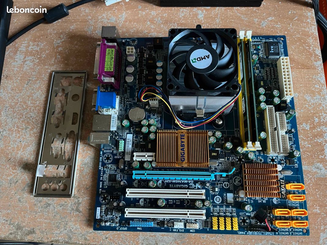 Lot De 10 Processeurs AMD Athlon 64 X2 ADH4450IAA5DO – 2 Cœurs, 2.3 GHz, Socket AM2, Occasion Testés OK