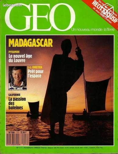 Géo N° 117 Madagascar, Le Louvre, Tango, Sahel (image 1)