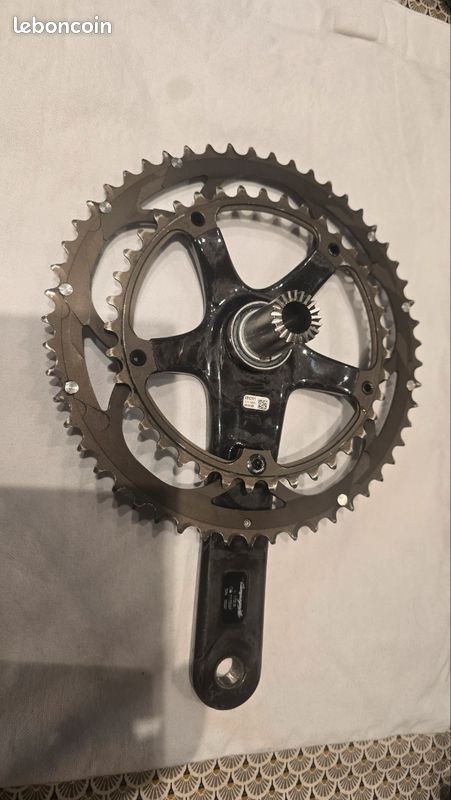 Pédalier Campagnolo Victory Vintage 53/45T - Longueur Bras 170 Mm - Compatible Square Taper - Occasion