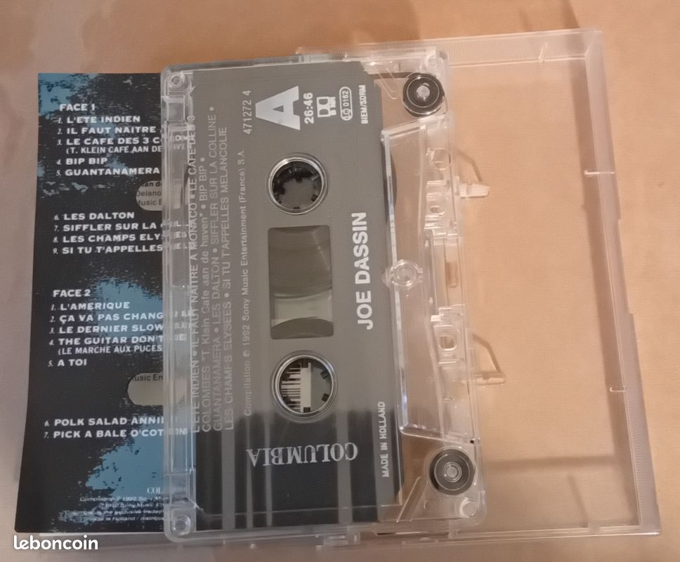 Cassette Joe Dassin (image 3)