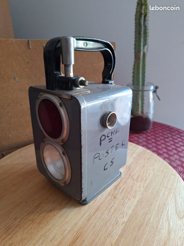 Lampe de cheminot vintage (image 2)