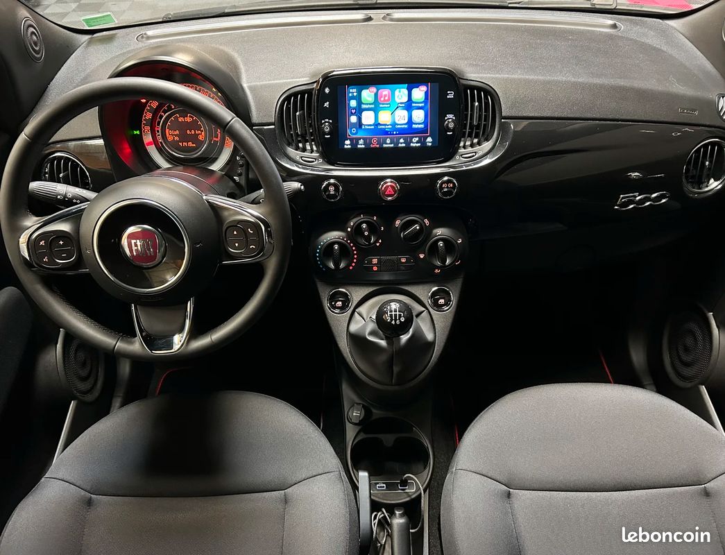 Fiat 500C Dolcevita 70 ch CARTE GRISE ETHANOL / 1ère main FR (image 16)