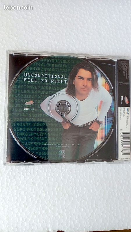 UNCONDITIONAL : "Feel so right" / Maxi CD 6 titres, Italie (2000) (image 5)