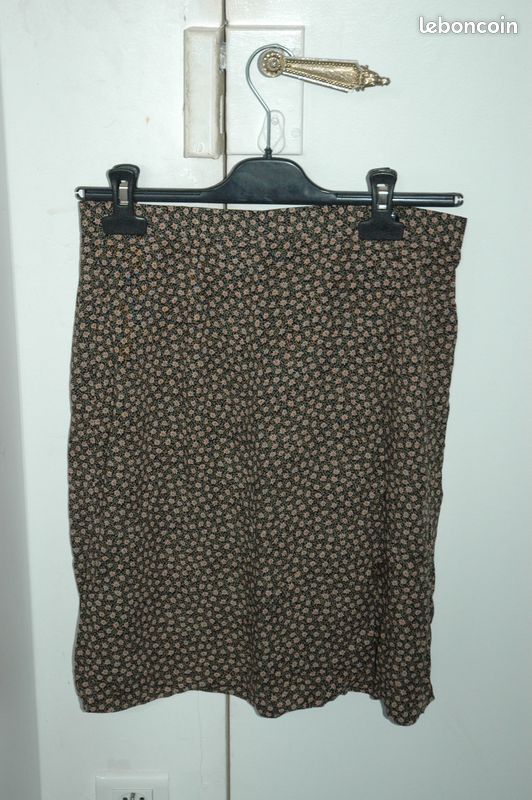Jupe fleurie Camaieu - T 40 (L, T3) (image 1)