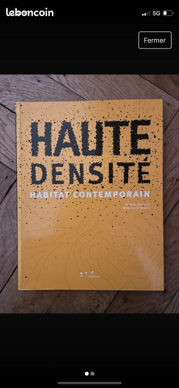 Livre Haute densité habitat contemporain (image 1)