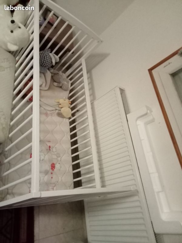 Lit bebe tbe avec matelas (image 1)