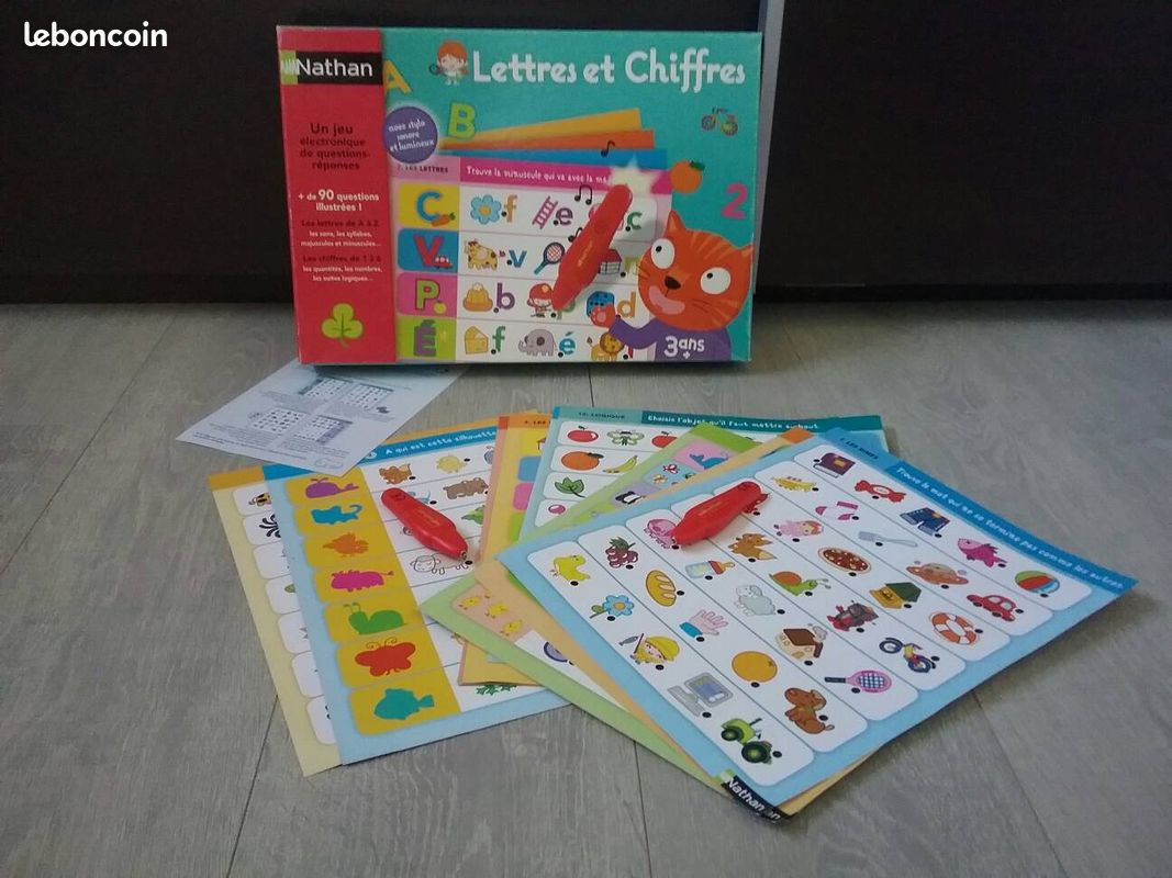 Lettres et chiffres Nathan (image 1)