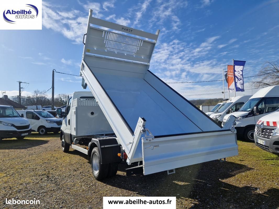 Iveco Daily CHASSIS CABINE 35C16 BENNE+COFFRE EMP 3M75 QUAD-TOR 3PL (image 6)