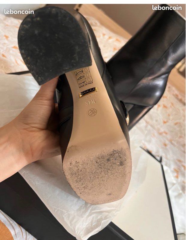 Magnifiques bottines Gucci Marmont, parfait état (image 11)