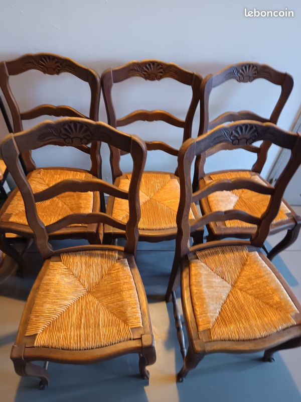 Chaises en chêne (image 1)