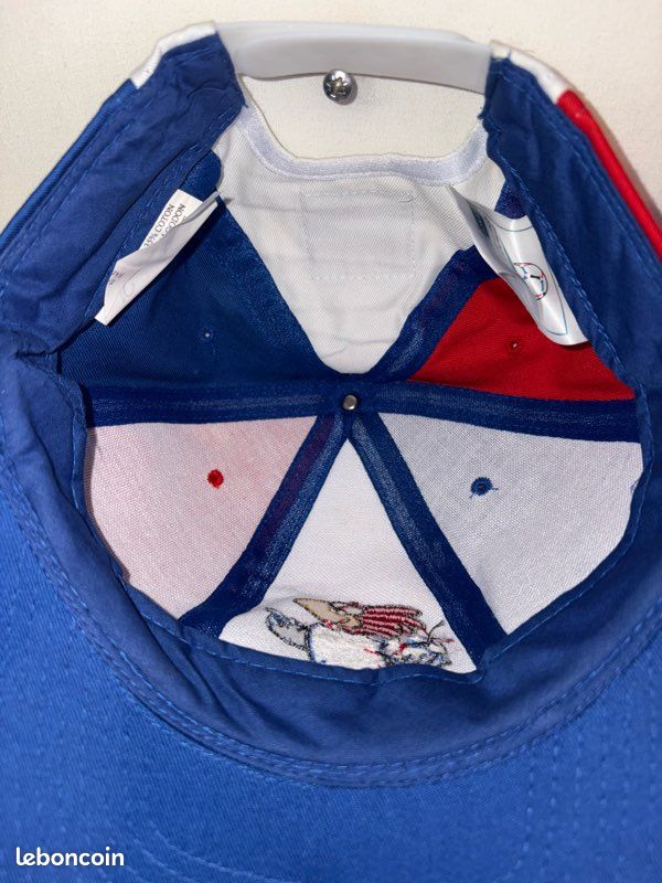 Casquette Vintage France 98 Footix – Coupe Du Monde Football – état D'usage