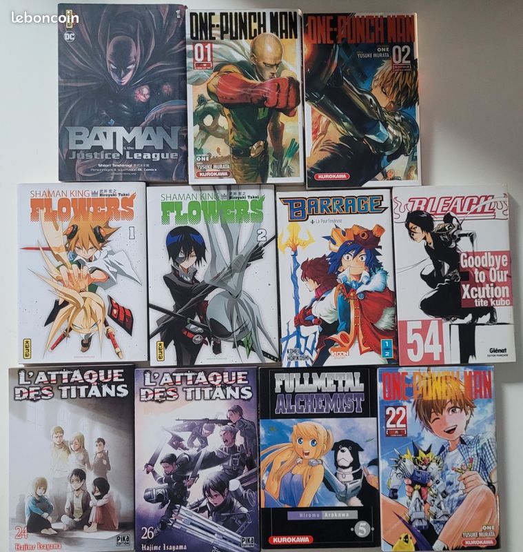 Lot de manga (image 1)