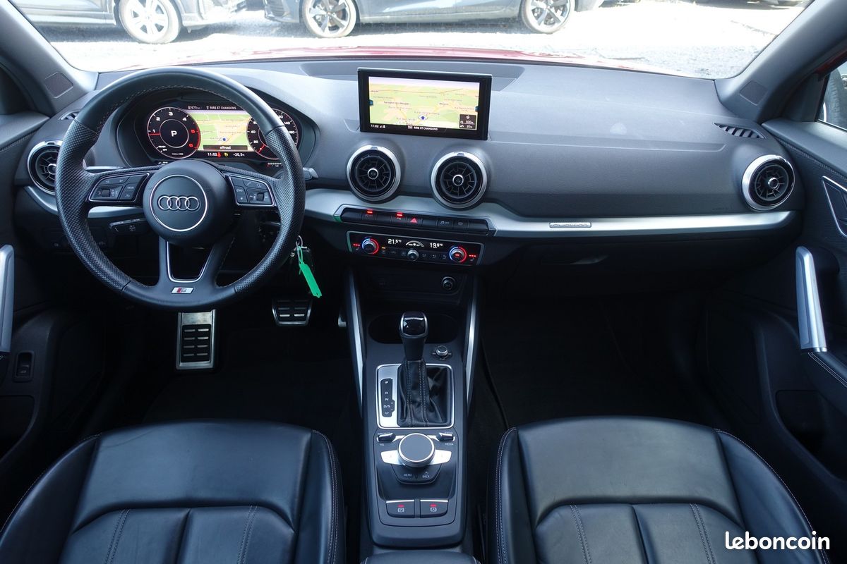 Q2 35 Tdi S-Tronic 150ch Quattro S-Line Virtual cockpit/Cuir chauffant/Gps Europe/Caméra de recul/Carplay/Régulateur/Bluetooth/1*Main/Garantie 12 mois (image 9)