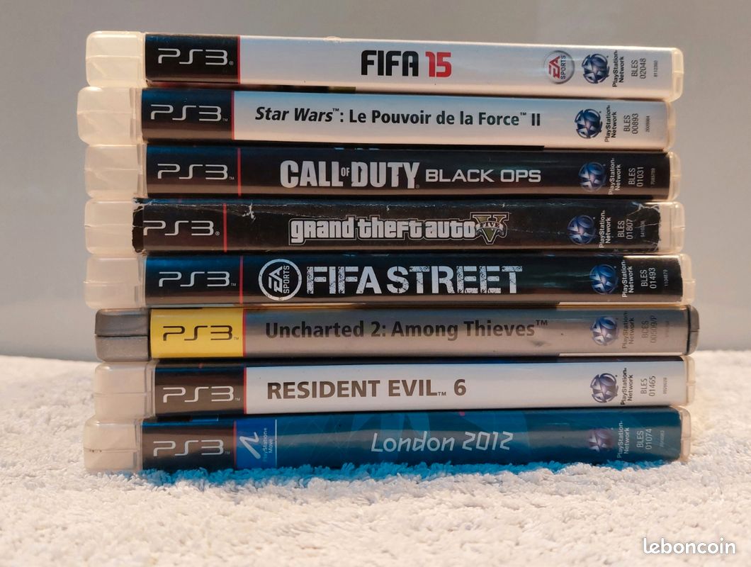 PS3 très bon état + 2 manettes + 8 jeux – Testée (image 9)