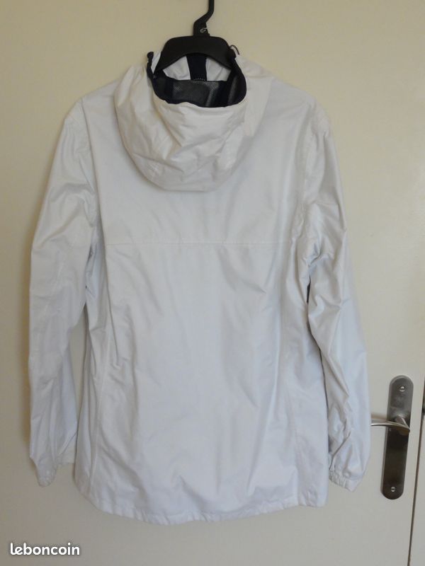 Blouson imperméable à capuche TRIBORD waterproof femme taille L NEUF (image 4)