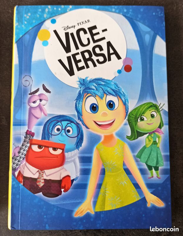 🎬 Lot 2 Livres : Les Minions + Vice-Versa (Disney Pixar) - Bibliothèque Rose (image 8)