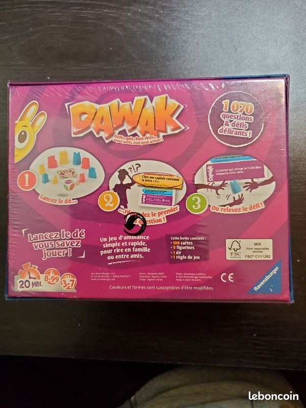Jeu DAWAK - Neuf sous blister (image 2)
