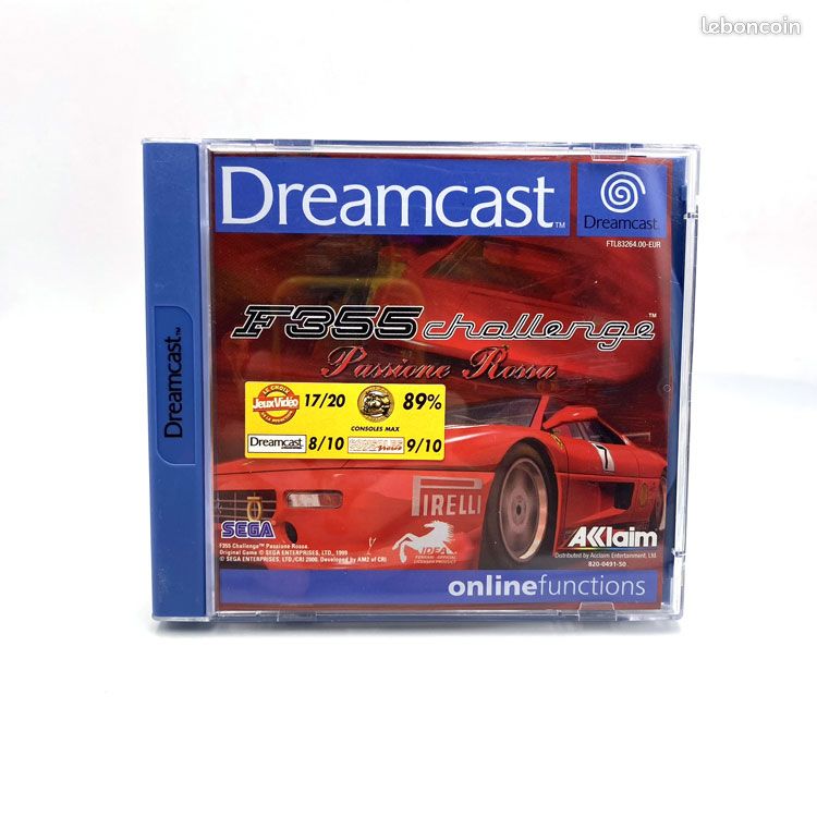 F355 Challenge Sega Dreamcast (image 1)