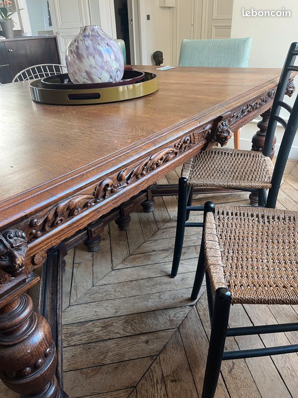 Vieille table de chateau (image 5)