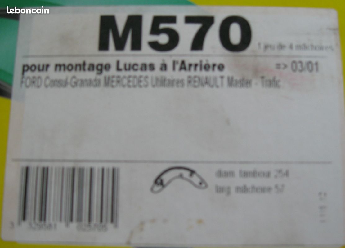 Mâchoires de frein (image 3)