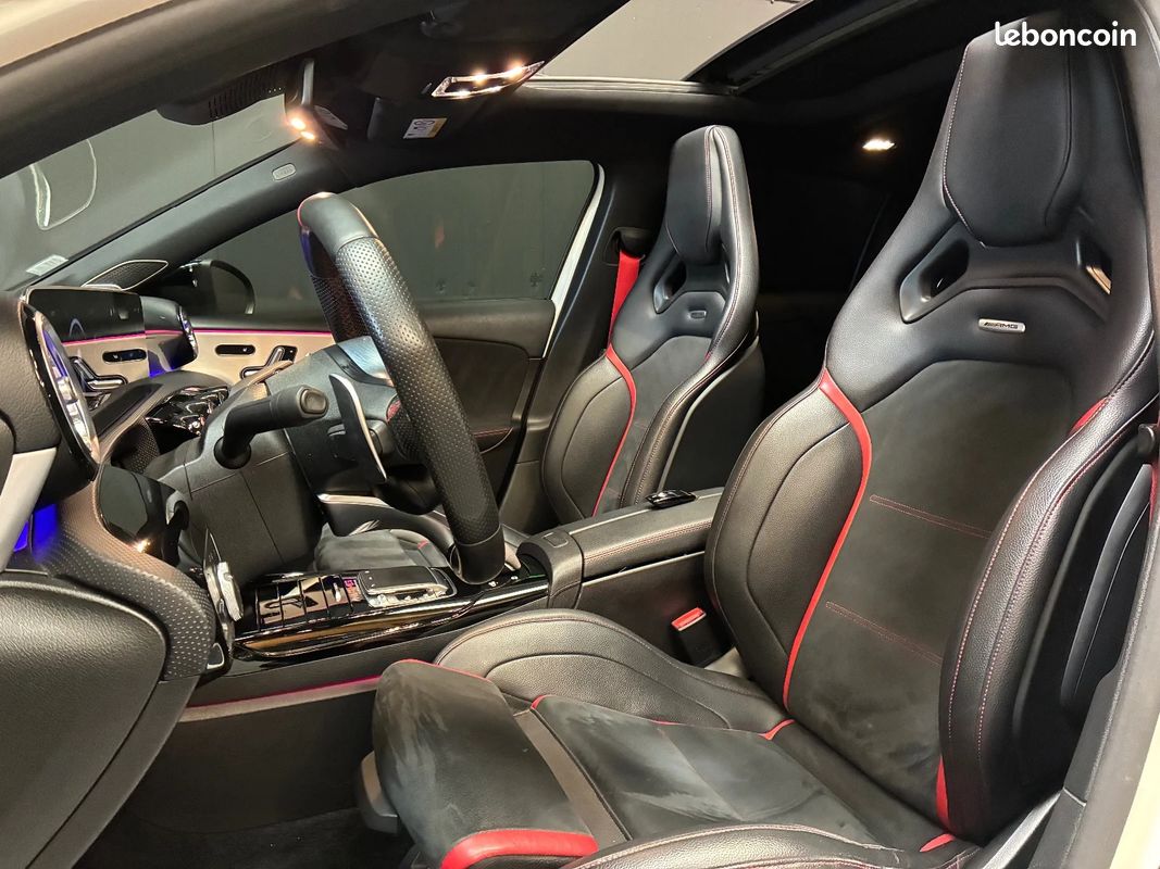 Mercedes classe a 35 amg 7g-dct / pack aéro / baquet / burmester / 2 pneus neufs (image 8)