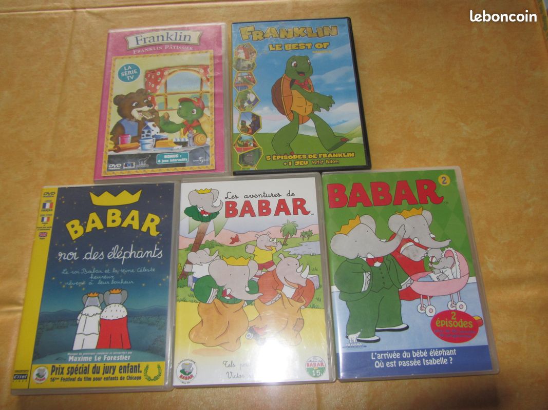 Lot de 3 dvd babar (image 1)