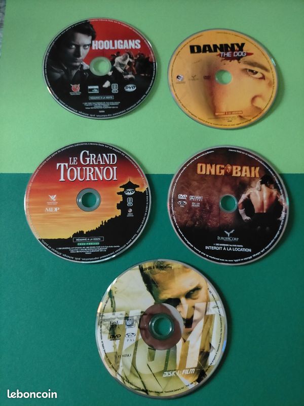 Lot 5 DVD de combats avec livret : Ong-Back - Fith club- Danny thé dog- Hooligans- Le grand tournoi (image 7)