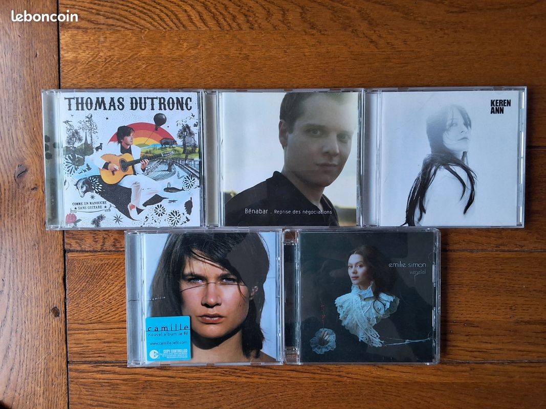 Lot de 5 CD (image 1)