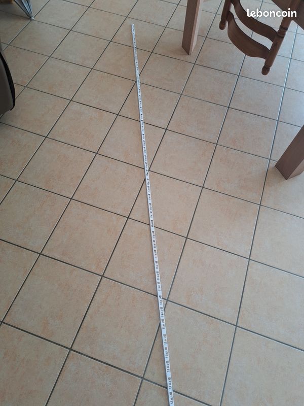 Profile équerre pvc 2,50 m x 8 mm - blanc (image 1)