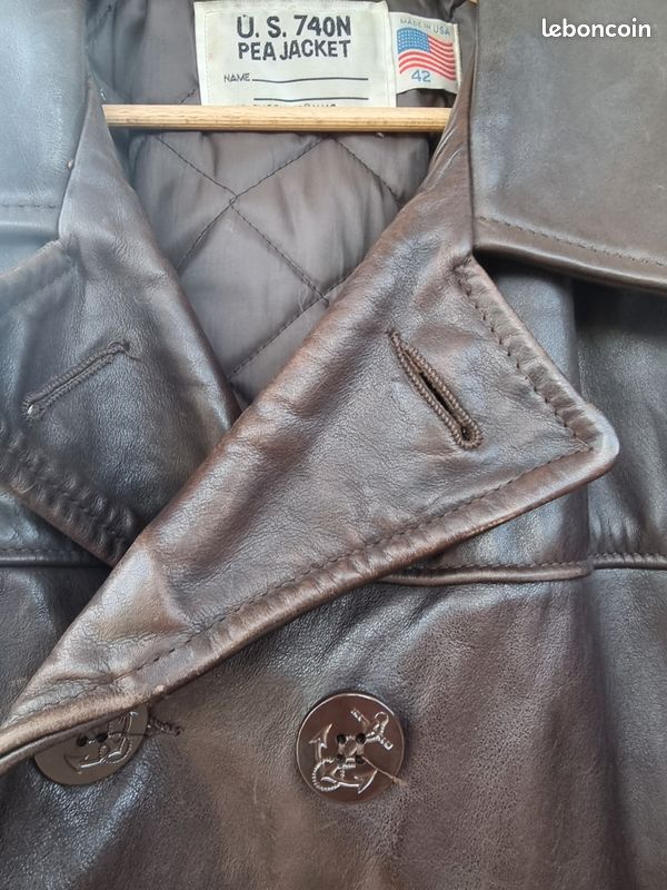 Veste cuir Schott L Vêtements