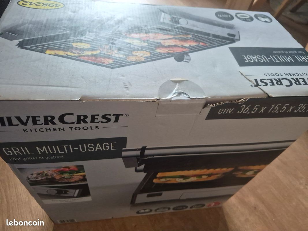 [NEUF] Gril Multi-Usage SILVERCREST 2000W - Sous blister (image 5)