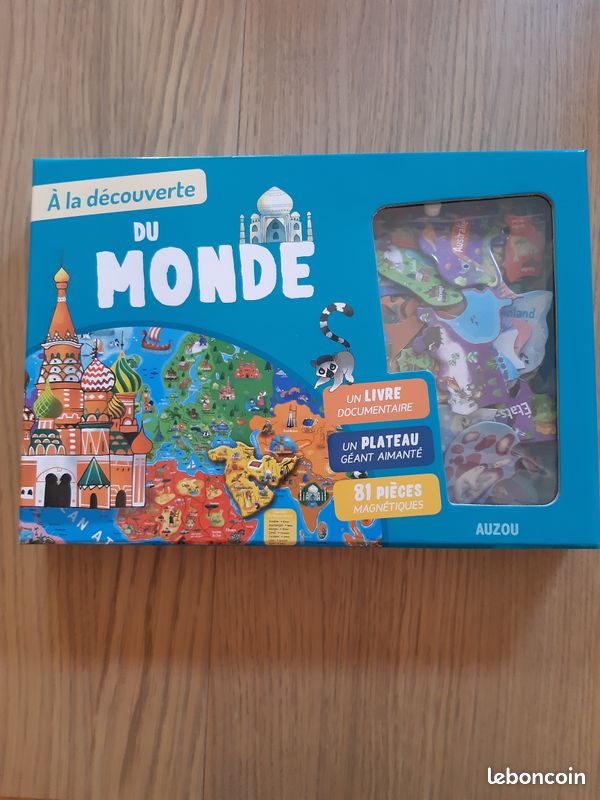 Puzzle magnétique A la découverte du monde (image 1)