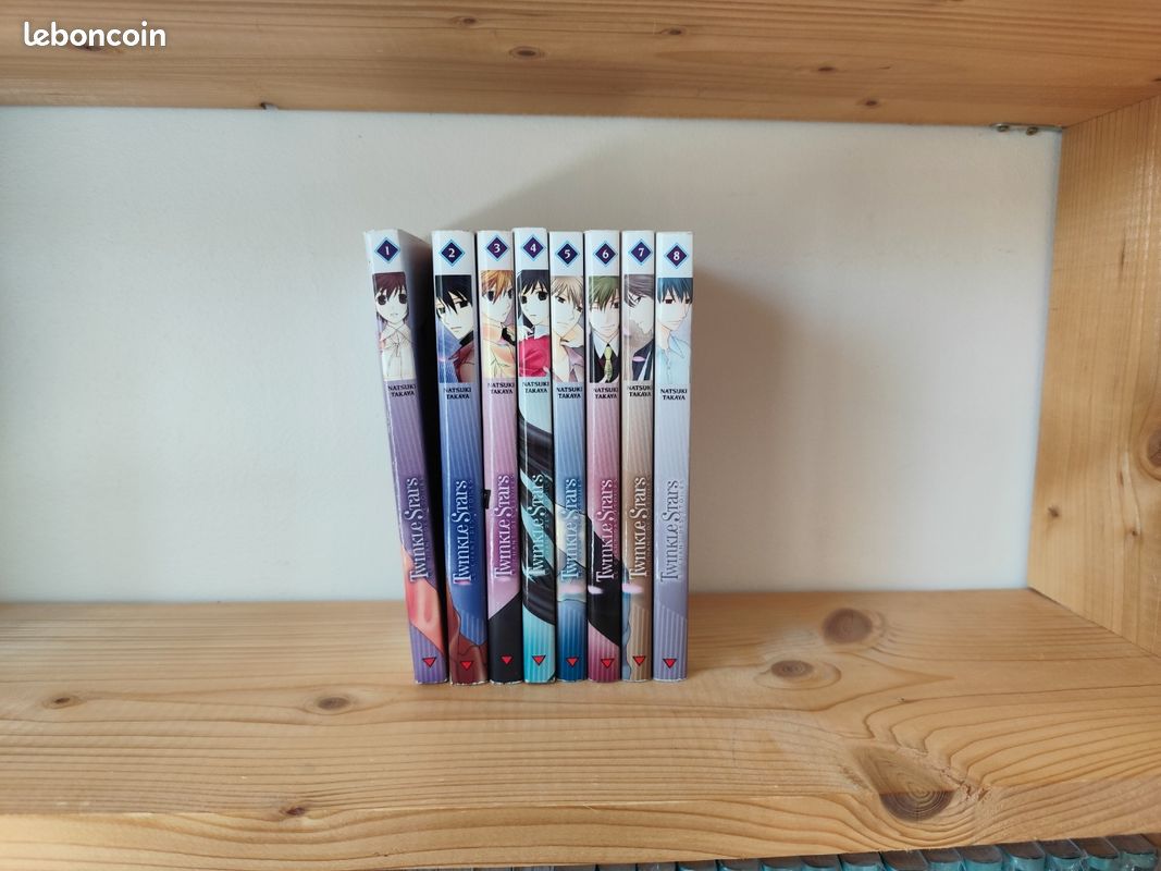 Manga Twinkle Stars tomes 1 à 8 Natsuki Takaya Delcourt shōjo romance (image 1)