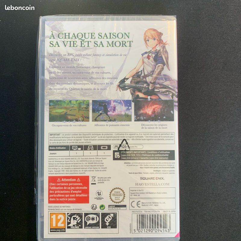 Harvestella - Switch - jeu Neuf sous Blister (image 2)