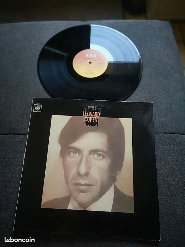 Disque vinyle Leonard Cohen (image 1)