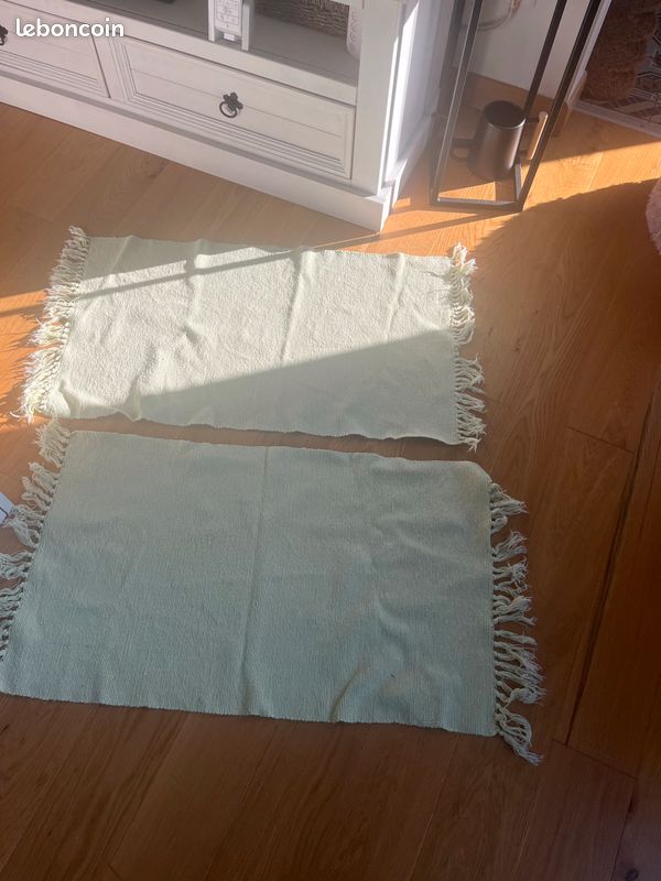 Ensemble de deux tapis vert (image 3)