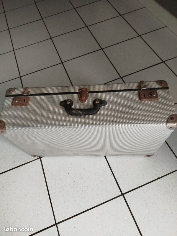 Valise en métal vintage (image 1)