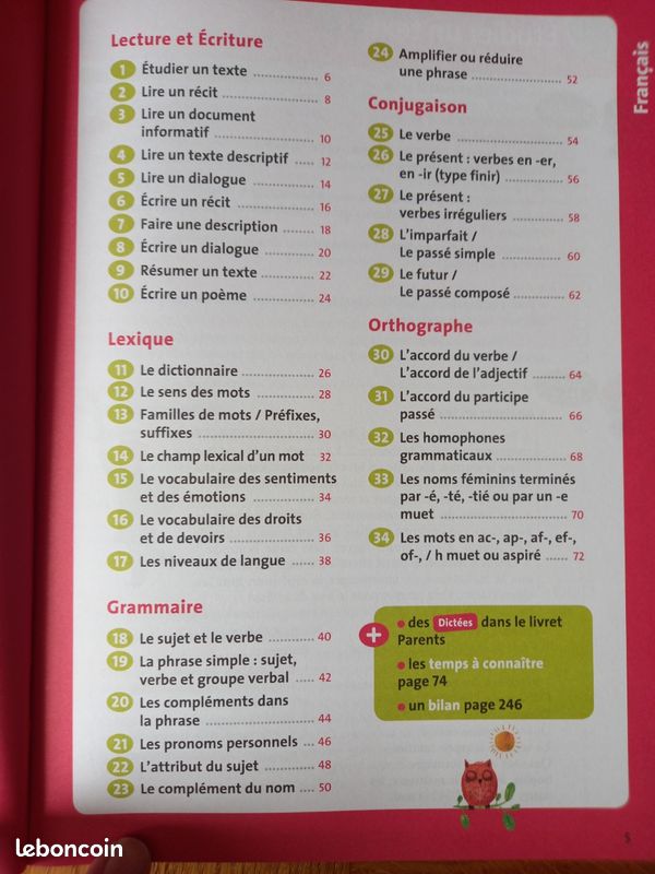 Livre l'année de cm2 Bordas (image 4)