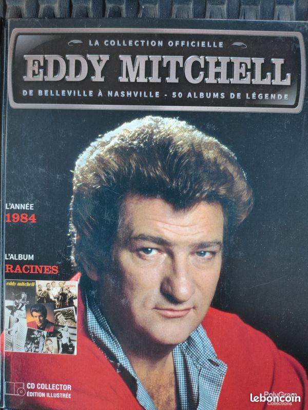 Vends Cd Panorama + Livre EDDY MITCHELL la collection officielle année 1984 (image 1)