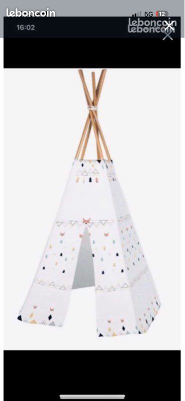 Tipi enfant Little Nice the HS modèle foxes paye 149 (image 1)