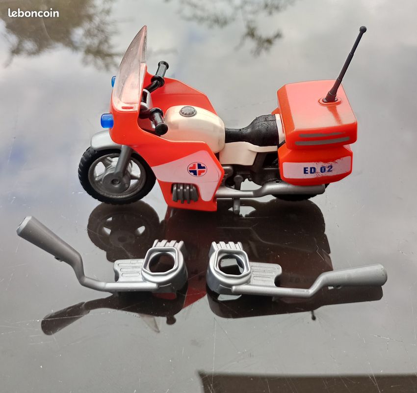 Secouriste à moto Playmobil #3924 - Jeux & Jouets