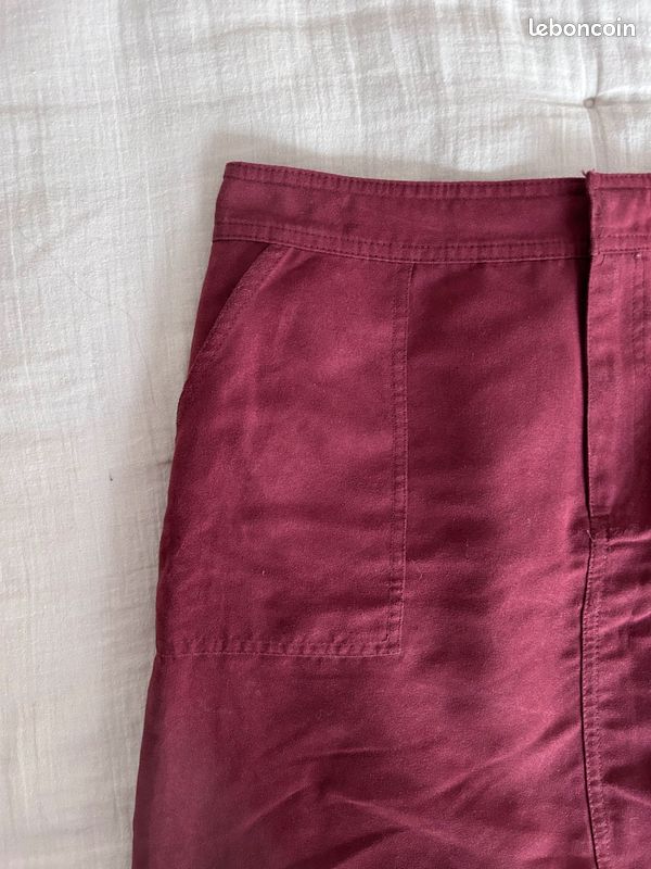 Jupe bordeaux (image 2)