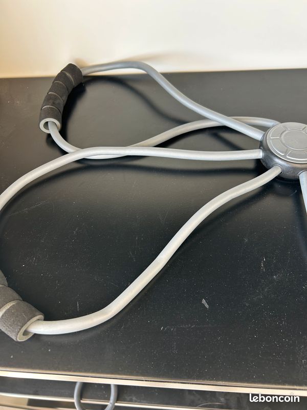 Extenseur de musculation à élastiques avec poignées (image 2)
