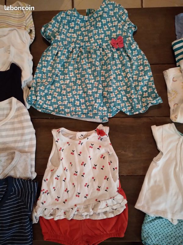 Lot vêtements bébé fille 3 mois (image 2)