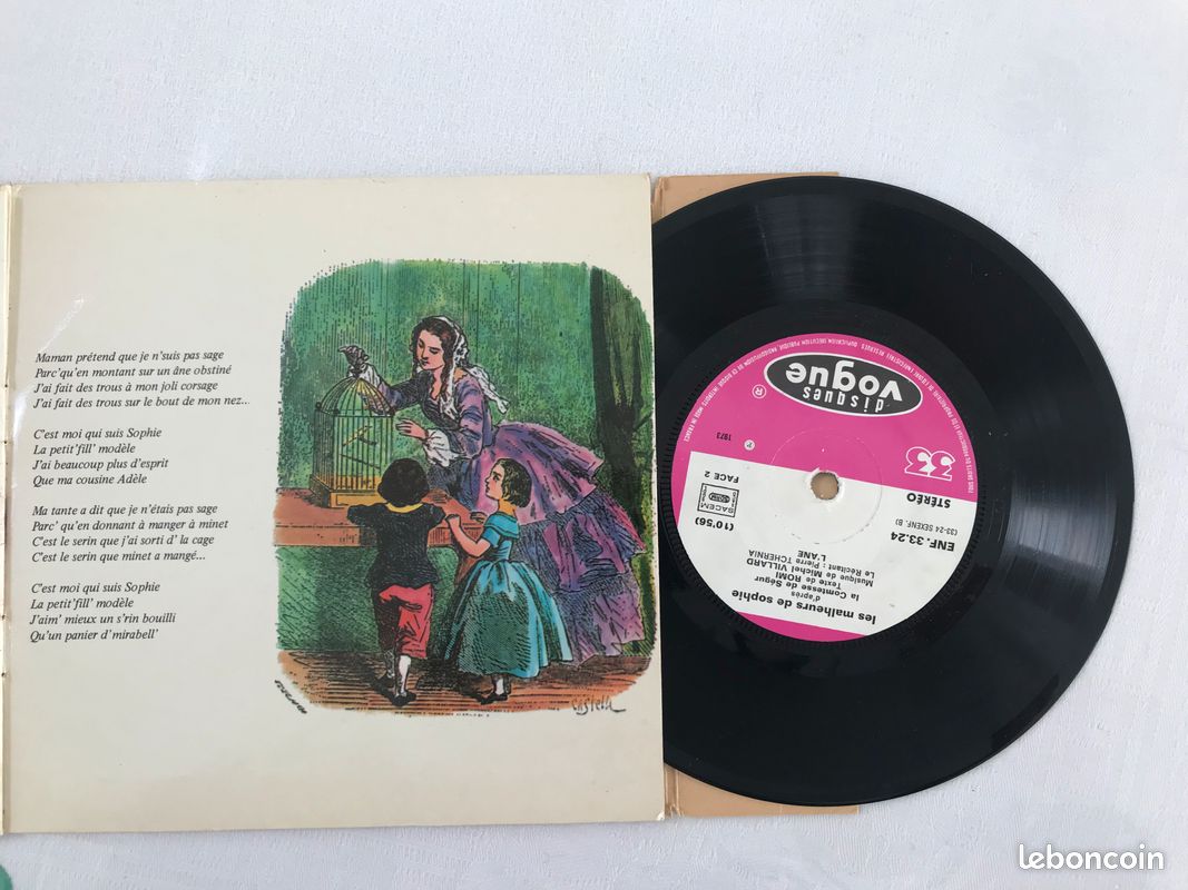 Les malheurs de Sophie disque pierre tchernia (image 6)