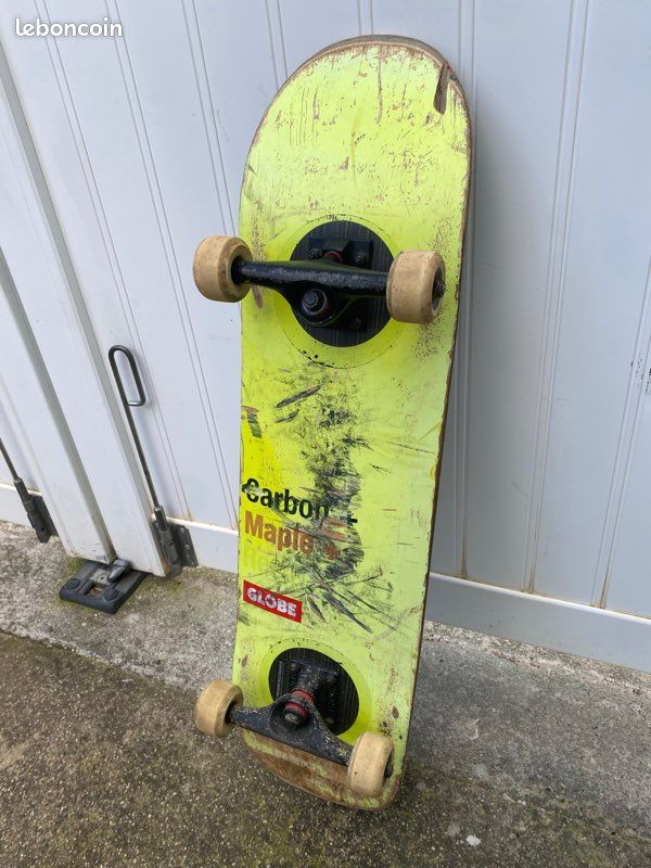 Skateboard Complet Globe G3 8.0" - Renfort Carbone - Vert - NEUF